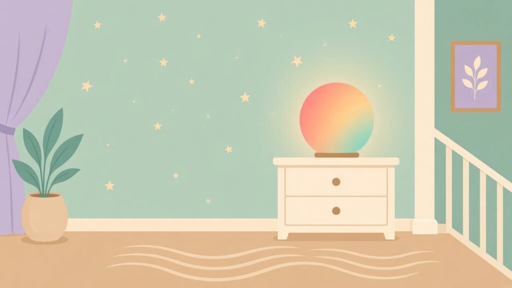 Best ok-to-wake clock soft pastel nursery nightstand glow